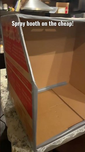 DIY spray booth for upcoming project!