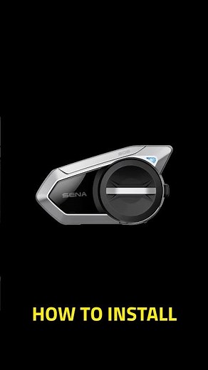 Sena 50S / How to install #motorcycle #sena50s #senabluetooth