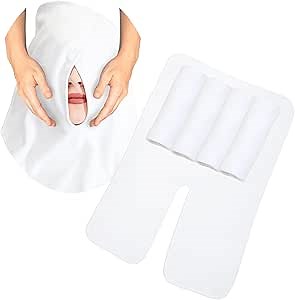 Microfiber Facial Towels for Estheticians - Set of 5 Spa Face Towels for Women, Professional Esthetician Supplies and Esthetician Essentials, Extra Soft, Large U Shaped Massage Spa Towels