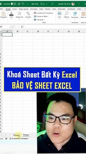 16K views · 210 reactions | bạn có file excel gửi cho người khác nhưng có các sheet trong file excel mà bạn không muốn người khác xem được, hoặc chỉnh sửa được. thì đây là cách giúp bạn khoá các sheet đó lại để bảo mật hơn #minhlakhoa #khoatinhoc #tinhocvanphong #hocexcel #exceltips #reelsfbシ2025 | Mình Là Khoa | Facebook