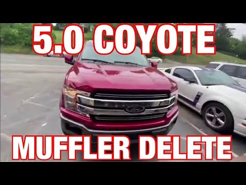 2020 Ford F-150 5.0L EXHAUST w/ MUFFLER DELETE!