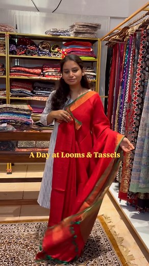 Looms & Tassels on Instagram: "1.100% Handcrafted Elegance Every saree is hand-block printed and naturally dyed—crafted, not manufactured. 2.Support 100+ Artisans Your purchase directly empowers real artisans from Ajrakhpur, Pedana, Srikalahasti & Varanasi, West Bengal 3.Sustainable Fashion, Always Eco-friendly processes. Natural dyes. Conscious clothing made to last. 4.Exclusive Designs You Won’t Find Elsewhere Each design is customized and limited—no mass production here. 5.Preserving India’s