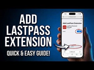 How to Add LastPass Extension to Your Browser (Step-by-Step)