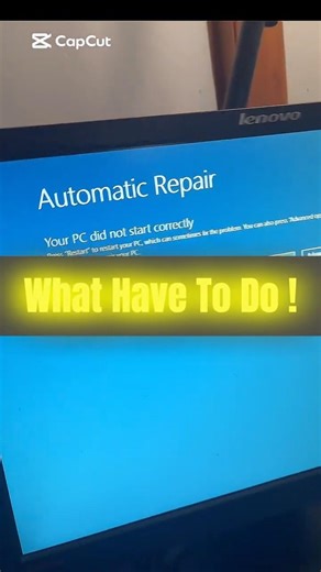 How to Fix Automatic Repair Loop in Windows 10 - Startup Repair Couldn’t Repair Your PC