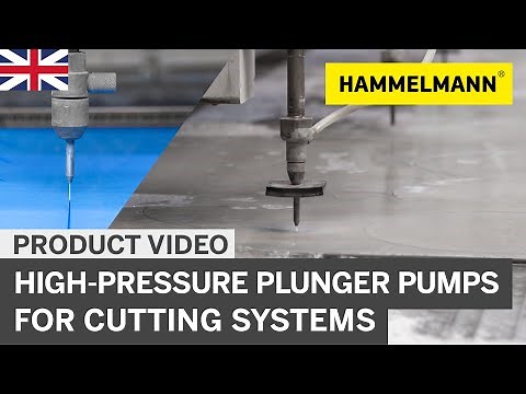 High-pressure plunger pumps for cutting systems / Product video