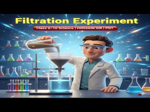 Filtration Experiment | Class 6 to 10 Science Practical Explained with Observation