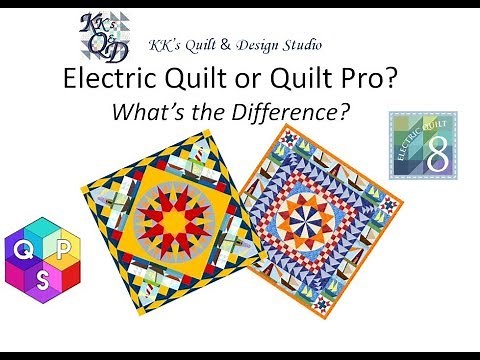 Electric Quilt 8 or Quilt-Pro 6 - What's the Difference?