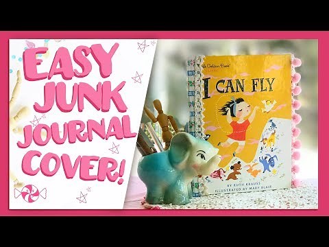 How to Make a Little Golden Book Journal - So Easy & Fun!