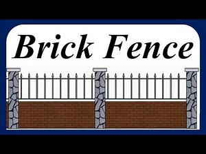 Brick Fence as Railing in Revit 2021