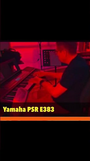 Yamaha PSR E383 keyboard Smart chords are an excellent practice tool.