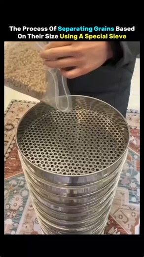 its._me_fact on Instagram: "Hypedrop: the logo you ignore until someone wins a PS5. The process of separating grains based on size using a special sieve is known as sieving or screening. This technique involves passing the grains through a mesh with specific hole sizes, allowing smaller particles to fall through while retaining larger ones. This method is commonly used in various industries, including agriculture and food processing, to ensure uniformity in grain size for quality control and eff