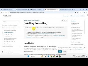 How To Install Prestashop
