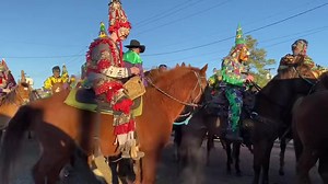 5.7K views · 200 reactions | Cajun Mardi Gras Is Underway in Mamou | Zydeco Takeover | Facebook