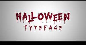 Blood Typeface | After Effects