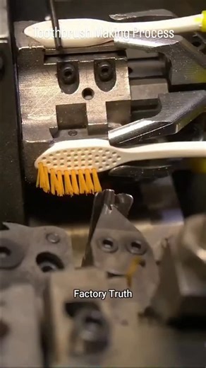 Hue You on Instagram: "From plastic to pearly whites 🪥✨ The step-by-step process of making toothbrushes!" #toothbrush #toothbrushmaking #howitsmade #factoryprocess #manufacturing #satisfyingprocess #productmaking #industrialreels #viralreels #processvideo #fromstarttofinish #behindthescenes #machinerymagic #factoryvibes #everydayitems #reelitfeelit #instareels #industrialprocess #satisfyingvideos #productfactory"