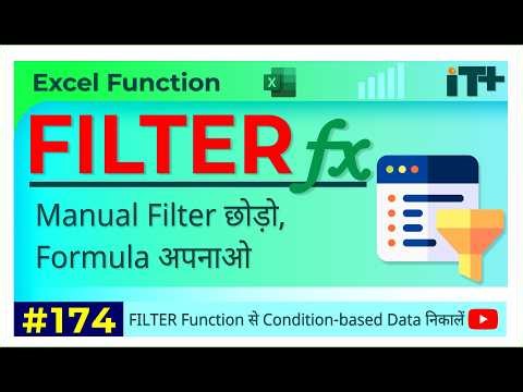Excel FILTER Function Explained | Dynamic Data Filtering in Excel