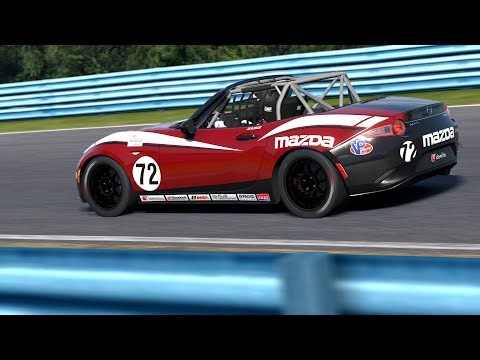 RaceRoom (VR) - Mazda Miata MX-5 Cup @ Watkins Glen - Ranked Multiplayer