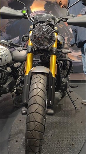 New 2026 Triumph Scrambler 400 X - Phantom Black / Silver Ice