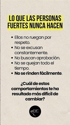 🗿 5 señales de una mente fuerte #frases #motivacion #frasesprofundas