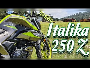 Review ITALIKA 250 Z (TOP SPEED + PRUEBA DE MANEJO)