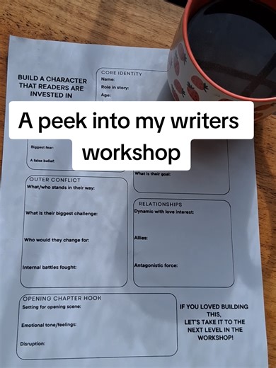 A safe space to get feedback, ask questions, and #write 📖 Seats close on Feb 26th! Comment author and I will send you details ❤️ #writingworkshop #writersoftiktok #fictionwriter #creativewomen
