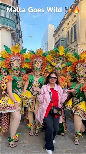Valletta Carnival Malta 🇲🇹 | Europe’s Most Colorful Street Parade 🎭✨ (Cinematic 4K)