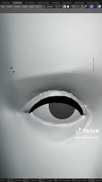 ✨✨Hope this helps out anyone trying to sculpt faces in 3D #blender #blendertutorial #3dsculpting #sculpting #fyp #art #artist #3dcharacter #blender #blender3d #blendertutorial #character #characterdesign #3dcharacter #3dcharacterdesign