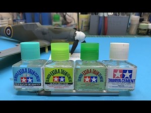 How I use four of Tamiya's cements