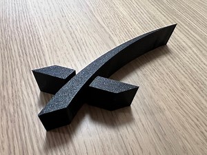 Spacex 'X' Logo - Desk Display - Etsy