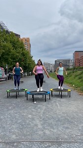 94K views · 1.5K reactions | When it's still chilly outside 略, you just make yourself warm . Can you hardly wait for spring to finally make a real appearance ☀️請? A quick  bellicon Jumping choreo will keep you warm  until then. Do you have a choreo like this? Show it to us . | Jumping Fitness | Facebook