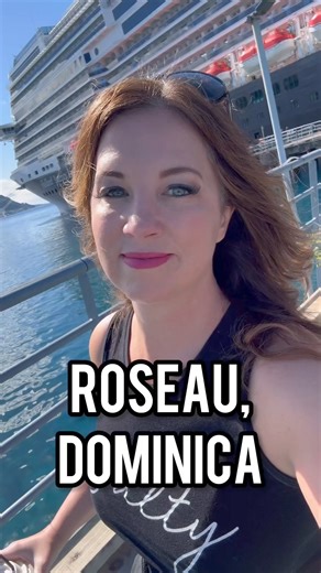 Here’s what you can expect when porting in Roseau, Dominica. 🚢 #cruise #cruiselife #cruising #travel #traveler #cruisetips #roseau #dominica #cruiseport | Professor Melissa