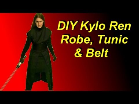 How to Make a Kylo Ren Costume: Tunic, Robe, Belt