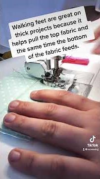 Let's Learn about the Husqvarna Viking Interchangeable Dual Feed Attachment