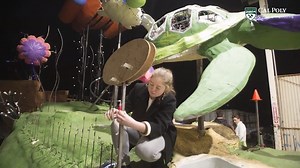 2.5K views · 41 reactions | The Cal Poly universities in San Luis Obispo and Pomona have been collaborating on a Rose Parade float since 1949. Here's a look at the history of how float comes together. | SLO Tribune | Facebook