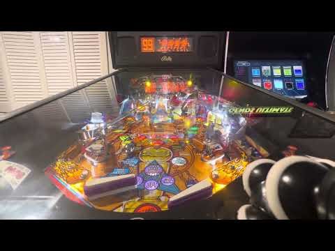 NBA Fastbreak Pinball in our home