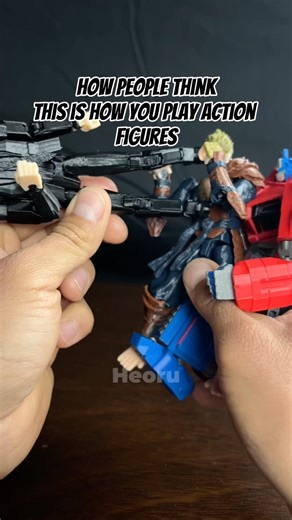 Expectation vs reality Think playing with action figures is just for kids? 🌑 Think again.