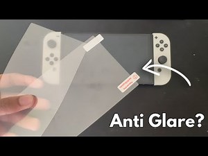 Nintendo Switch OLED Supershieldz Matte Screen Protector Review