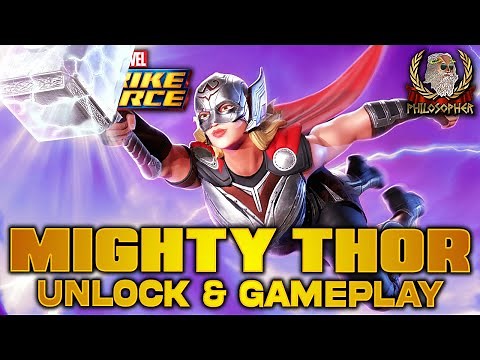 Mighty Thor Gameplay! - T4 and ISO Discussion - Marvel Strike Force - MSF
