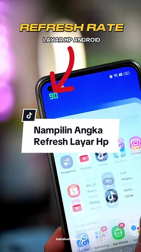Cara Menampilkan Angka Refresh Rate Layar di Hp Android