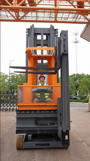 how to drive Xilin Very Narrow Aisle Man up 3500lb Swing Reach Turret Truck