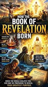 How the Book of Revelation Was Born? | The Origin of the Bible's Final Prophecy #jesus #bible #god