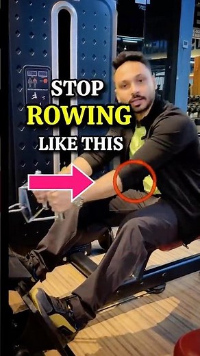 ❌ STOP Doing Seated Cable Rows Wrong! (Most People Make This Mistake)