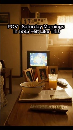 POV: Saturday Mornings in 1995📺Cartoons, Cereal, and a Quiet House #90sNostalgia #saturdaymorning