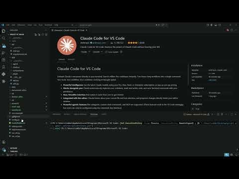 Cómo instalar Claude Code en VS Code (Visual Studio Code)
