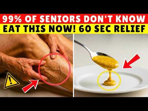 Over 60? Leg Cramps at 2AM? Eat THIS Before Bed (Stops in 60 Seconds) | Senior Health Tips