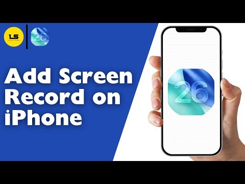 How To Add Screen Record On iPhone - Step By Step