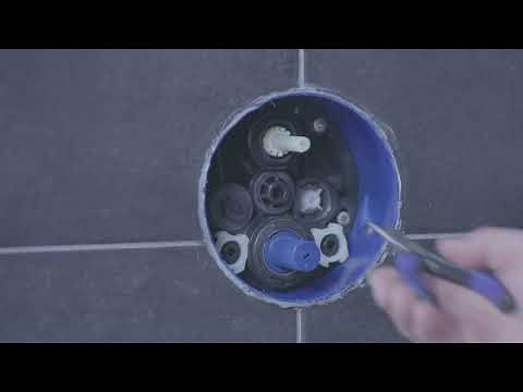 GROHE | Grohtherm 2-Handle Thermostatic Trim General Maintenance | Installation Video