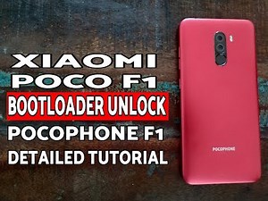 How to Xiaomi Poco F1 Bootloader Unlock; Bootloader Unlock Xiaomi Pocophone F1