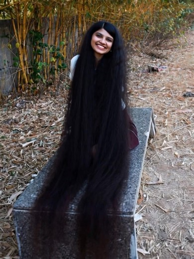 3.1K views | “What prompted this dark-haired Rapunzel to part with her remarkable hair?” 﫢 Nilanshi Patel, once the Guinness World Record holder for the longest hair, stunned fans by cutting it after 12 years. She donated her 2-meter-long hair, marking a major transformation. See her new look in the comments below  | All About Everything | Facebook