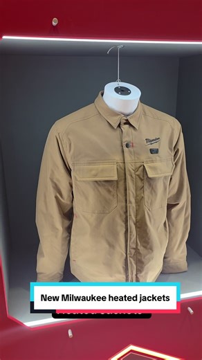 New Milwaukee heated jackets will be available in September #milwaukeetool #milwaukee